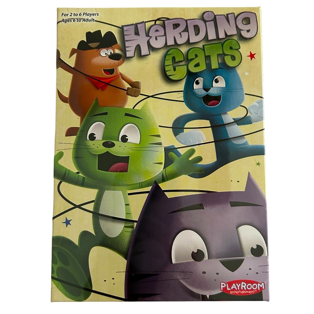 Playroom Entertainment Cardgame Herding Cats Box 2011 NIB Factory Sealed
